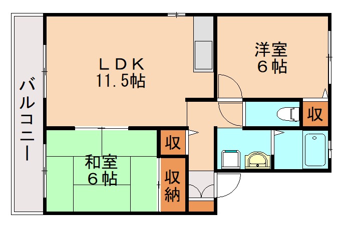 部屋写真