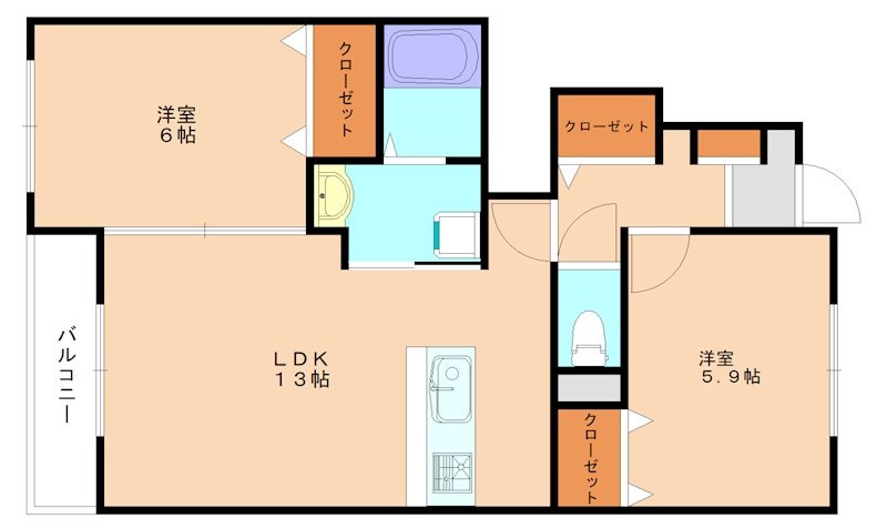 部屋写真