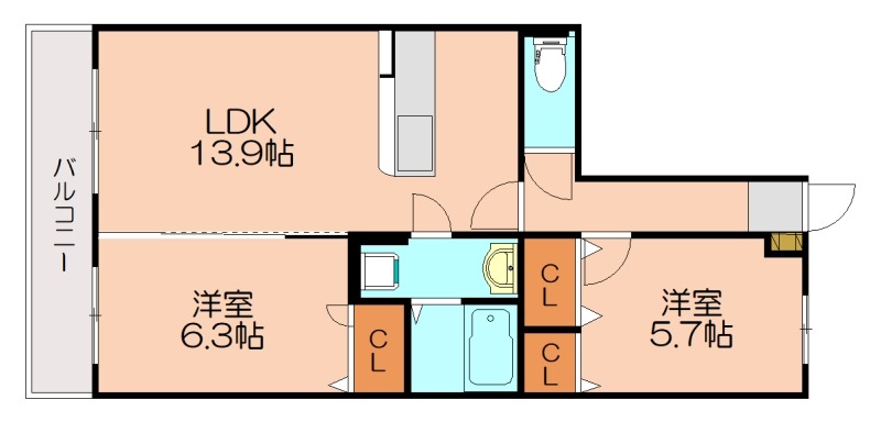 部屋写真