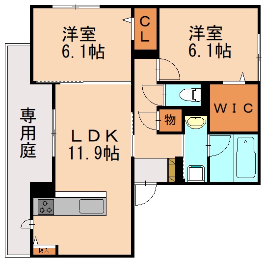 部屋写真