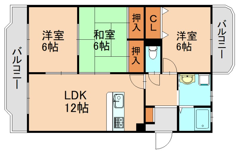 部屋写真