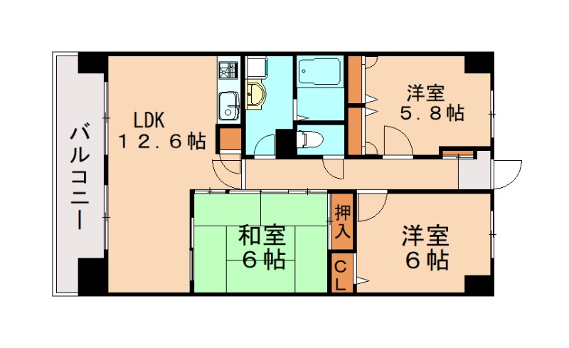 部屋写真