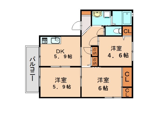 部屋写真
