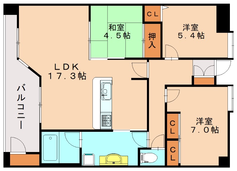 部屋写真