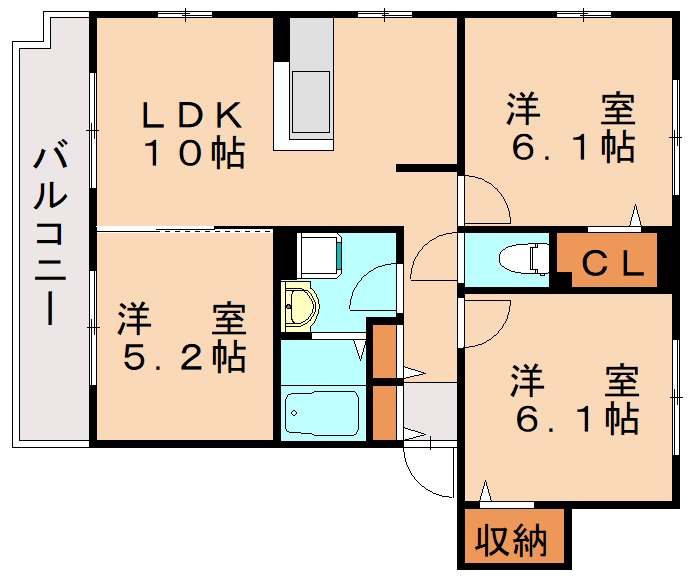 部屋写真