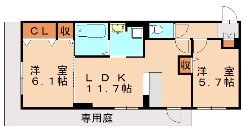 部屋写真