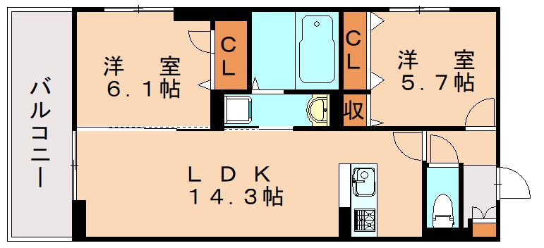 部屋写真