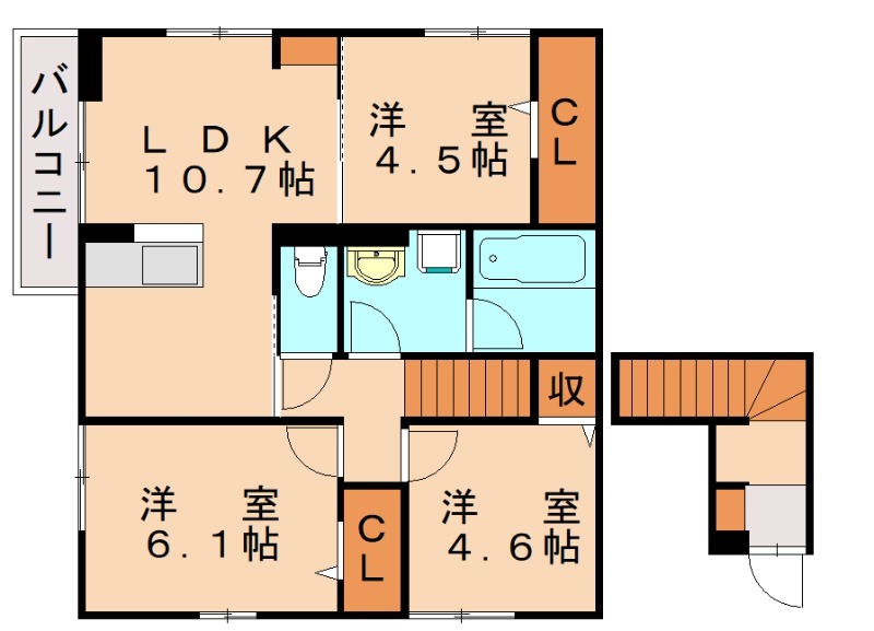 部屋写真