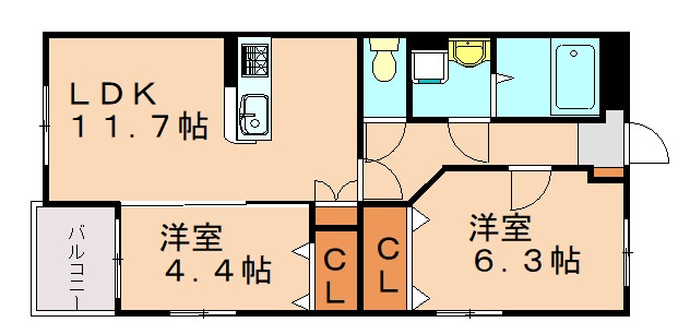 部屋写真