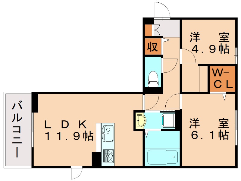 部屋写真