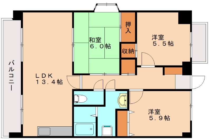 部屋写真