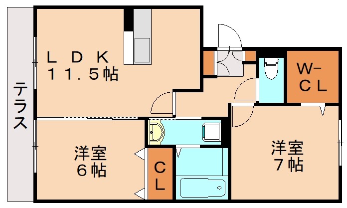 部屋写真