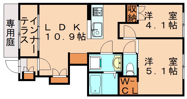 部屋写真