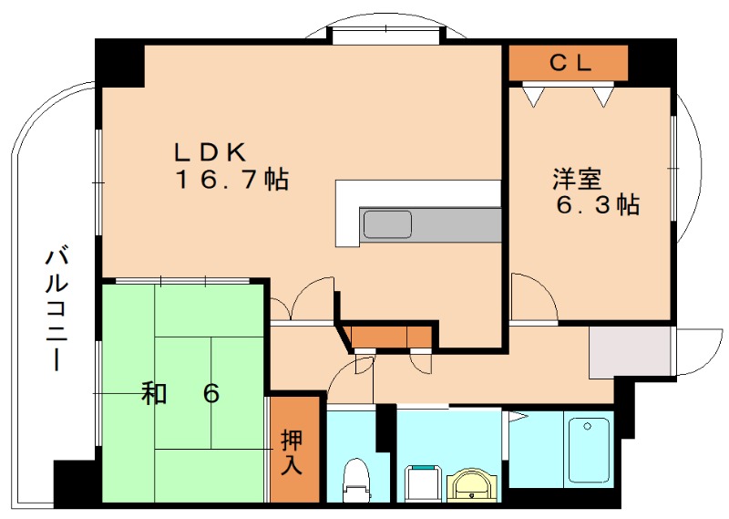 部屋写真