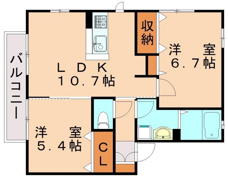 部屋写真