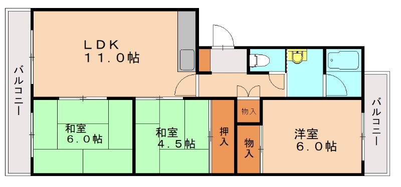部屋写真