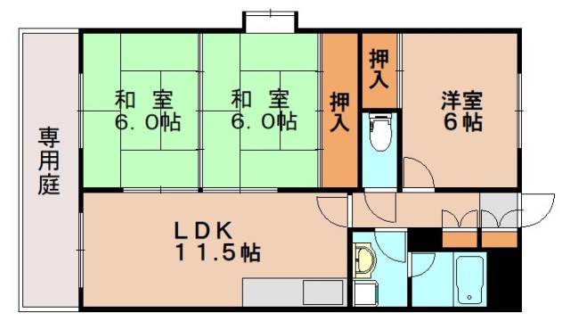 部屋写真