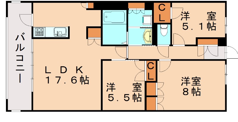 部屋写真