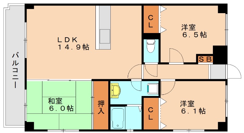 部屋写真