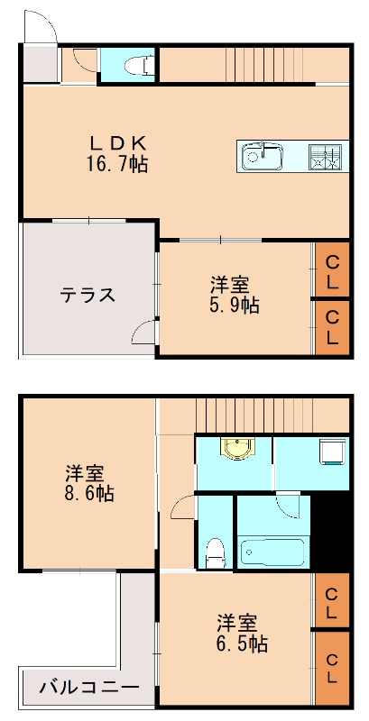 部屋写真