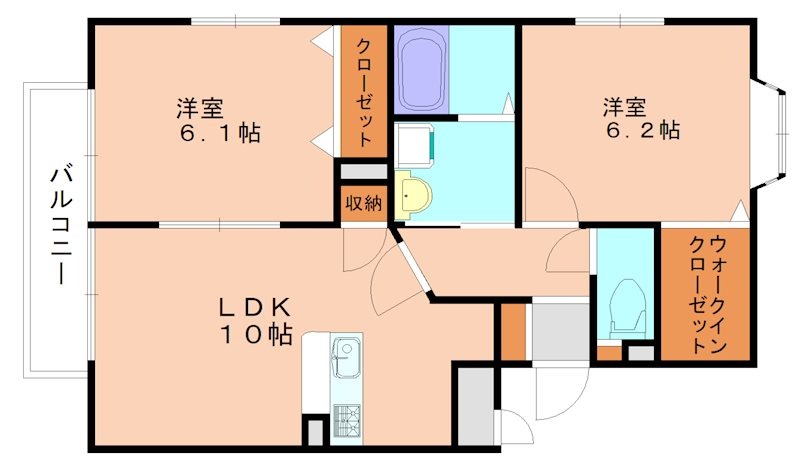部屋写真