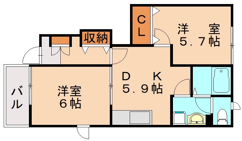 部屋写真