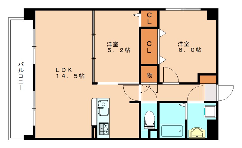 部屋写真