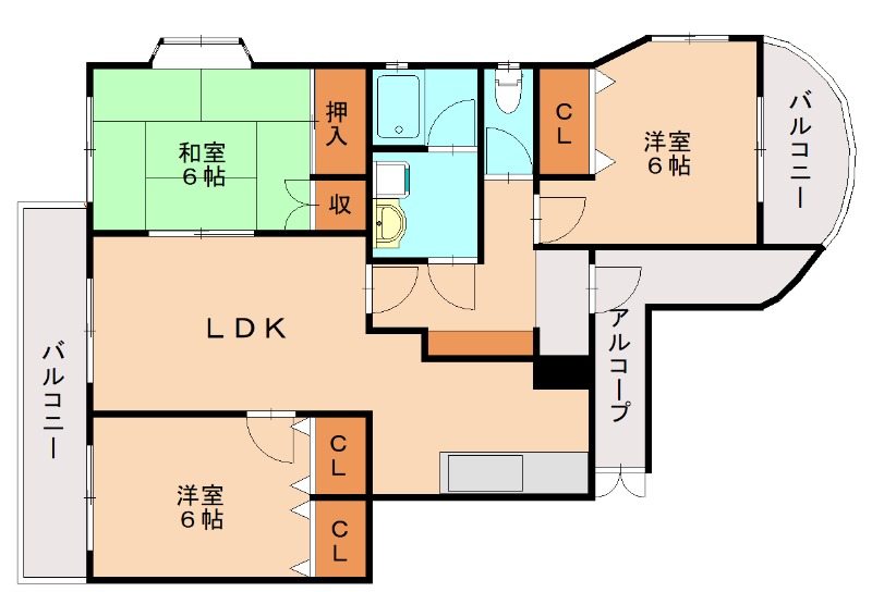 部屋写真