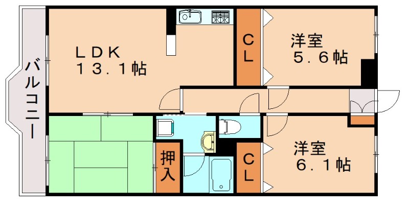 部屋写真