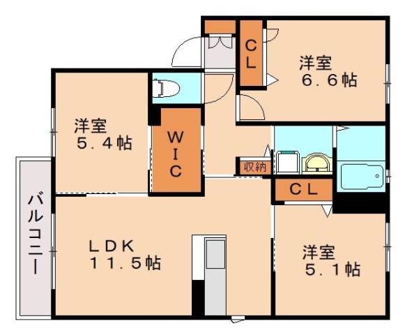 部屋写真