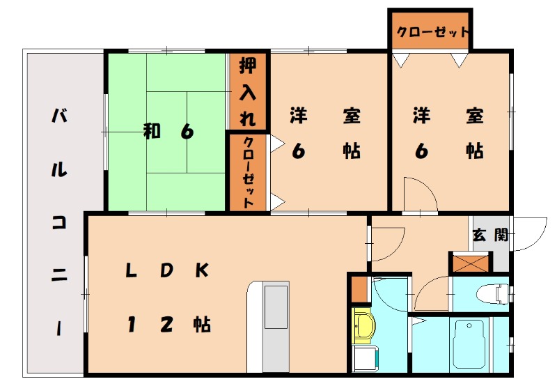 部屋写真