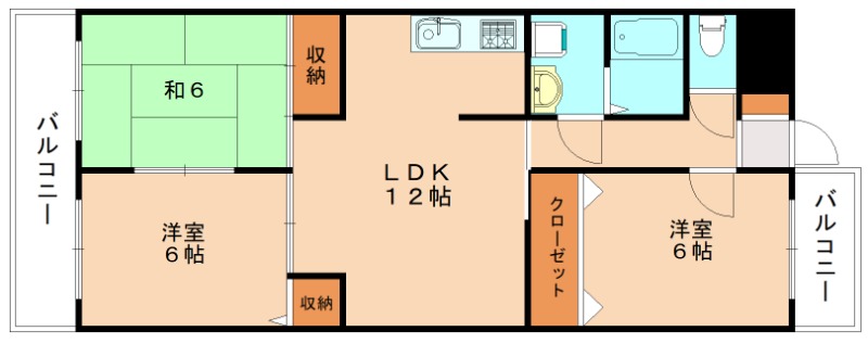 部屋写真