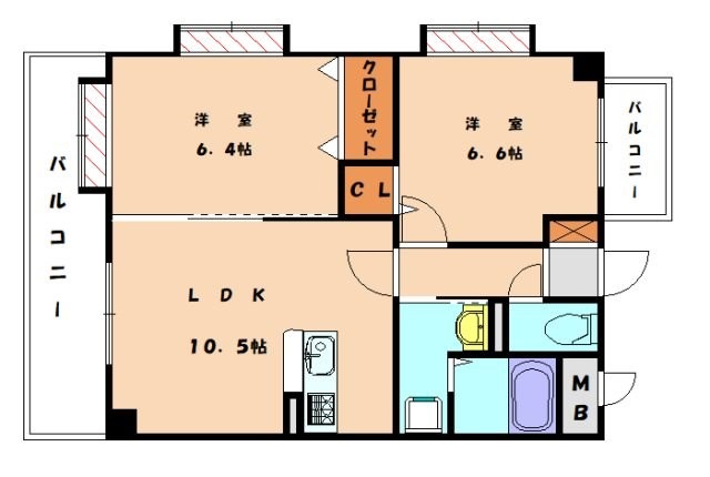 部屋写真