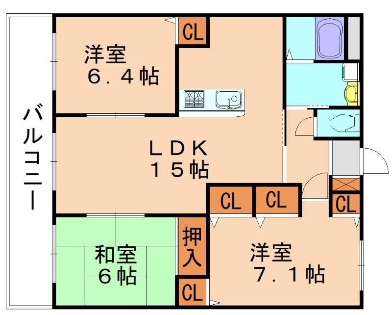 部屋写真
