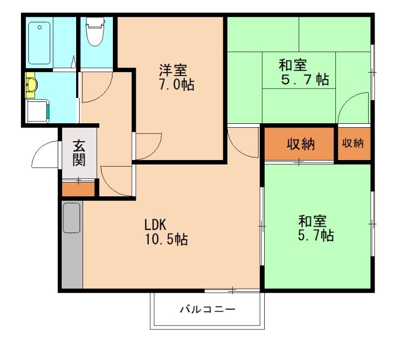 部屋写真