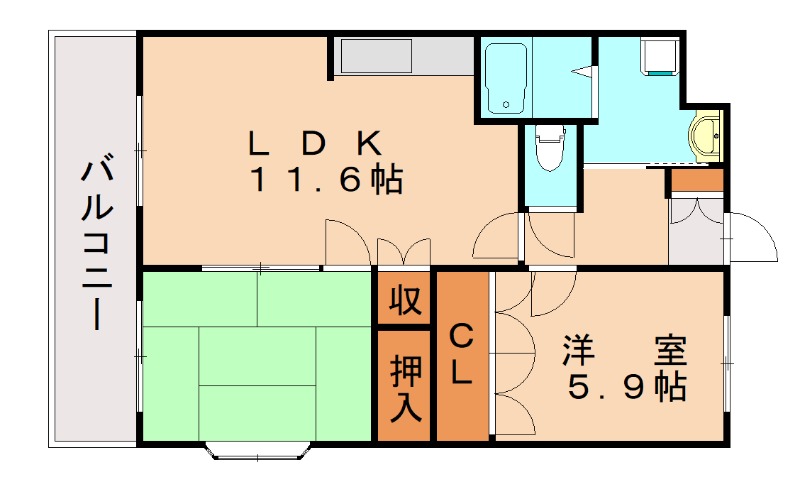 部屋写真