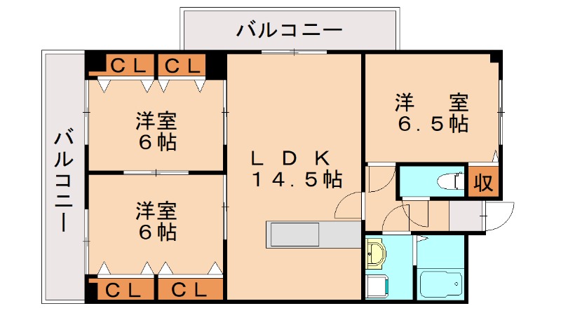 部屋写真