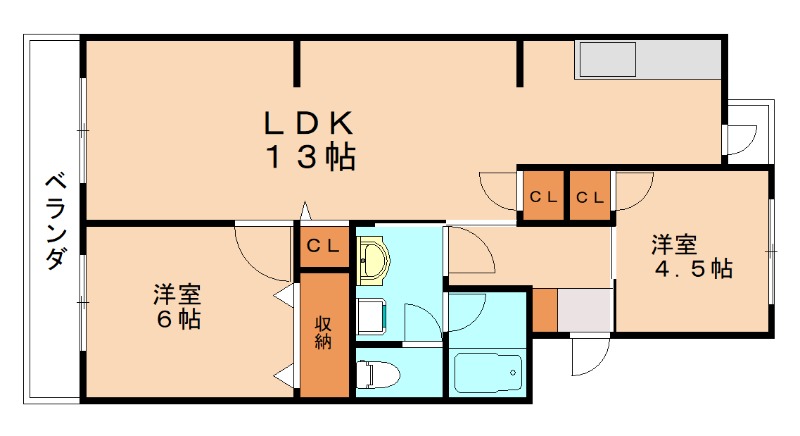 部屋写真