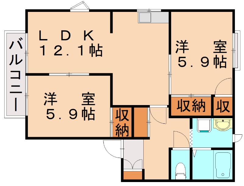 部屋写真