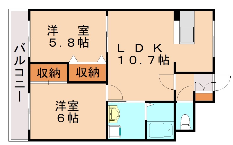 部屋写真