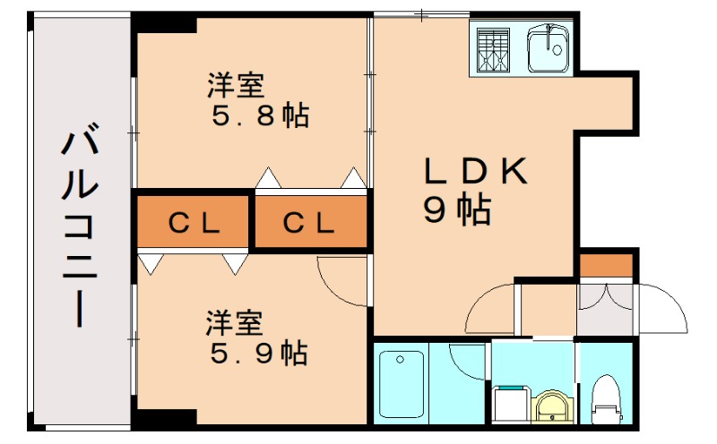 部屋写真