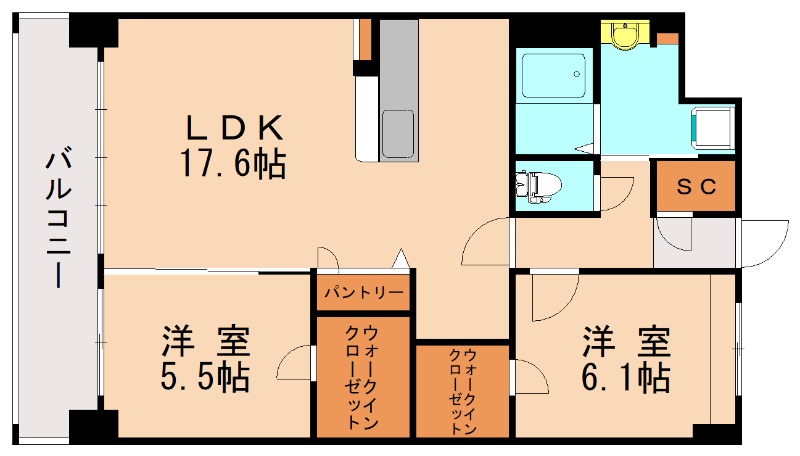部屋写真