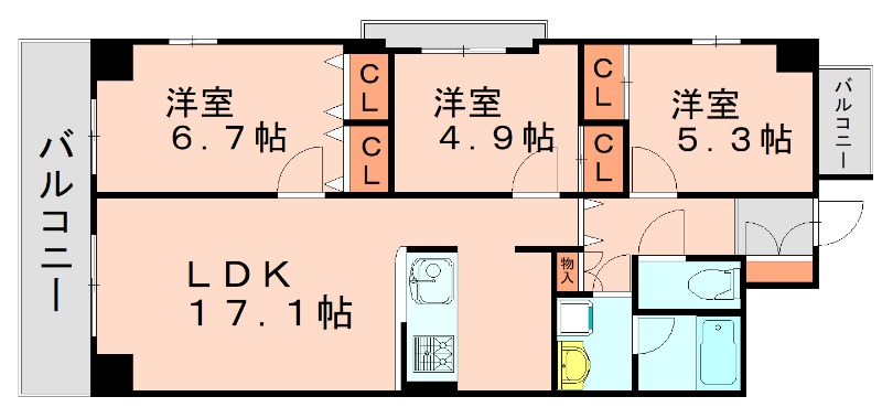 部屋写真