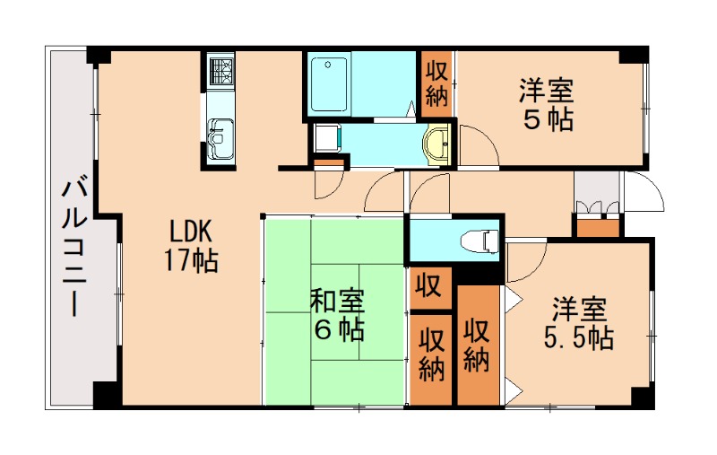 部屋写真