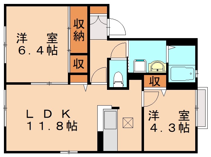 部屋写真
