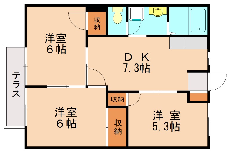 部屋写真