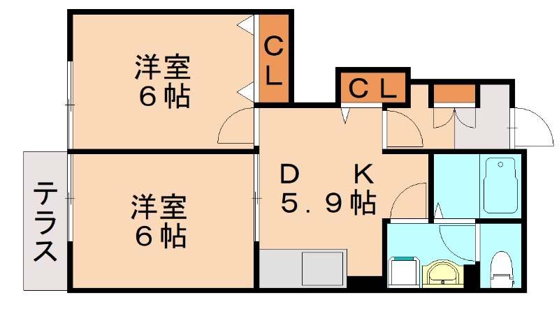 部屋写真
