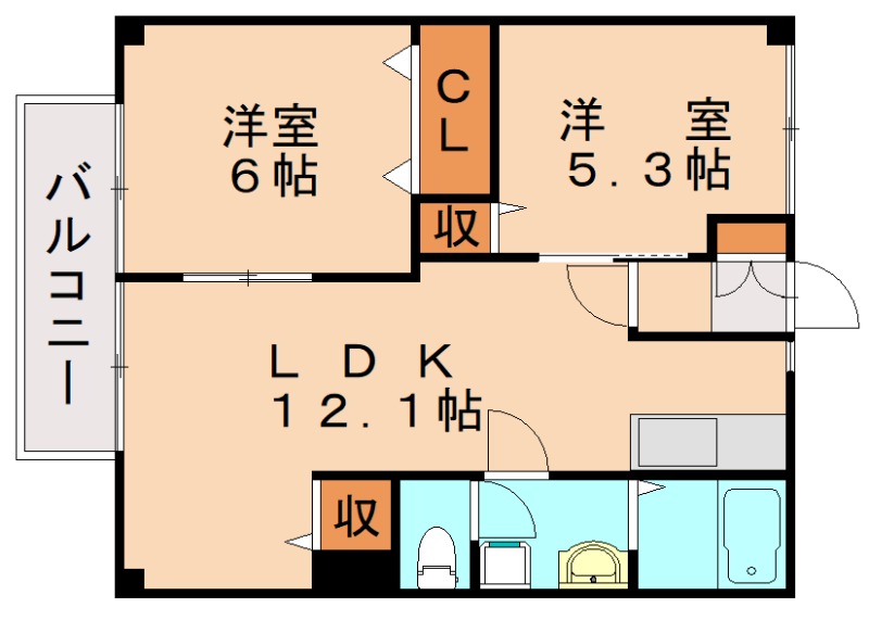 部屋写真