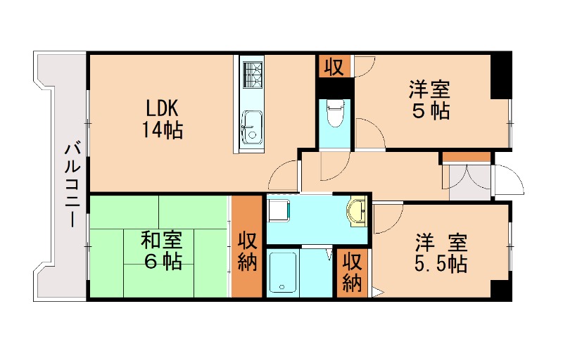 部屋写真