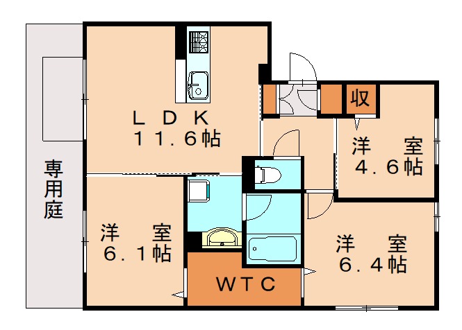 部屋写真